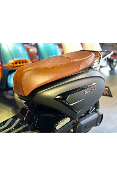 Motolux Latte 6 Akülü Yeşil Elektrikli Motosiklet