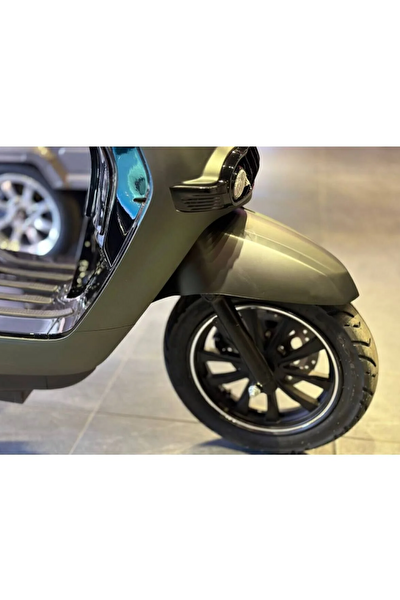 Motolux Latte 6 Akülü Yeşil Elektrikli Motosiklet