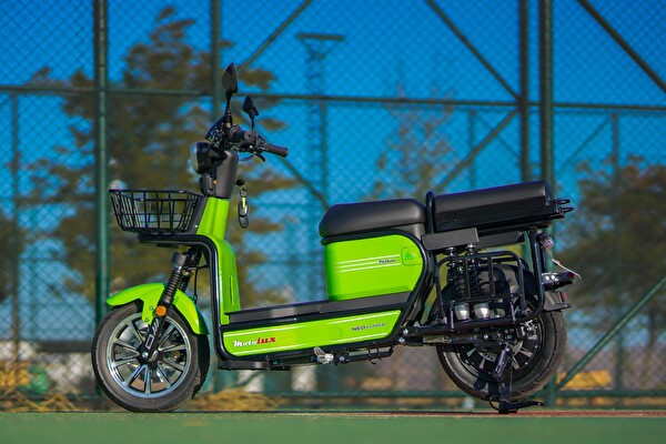 Motolux Pitton Yeşil Elektrikli Motosiklet