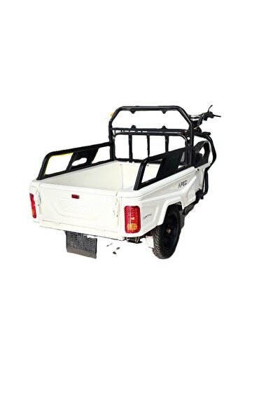 Apec APT4 Beyaz Üç Tekerlekli Elektrikli Motosiklet