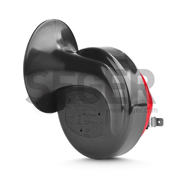 Seger Salyangoz Da-Dat Korna İnce - Kalın Ses 12V Tek Terminalli 60BO12.000.01K