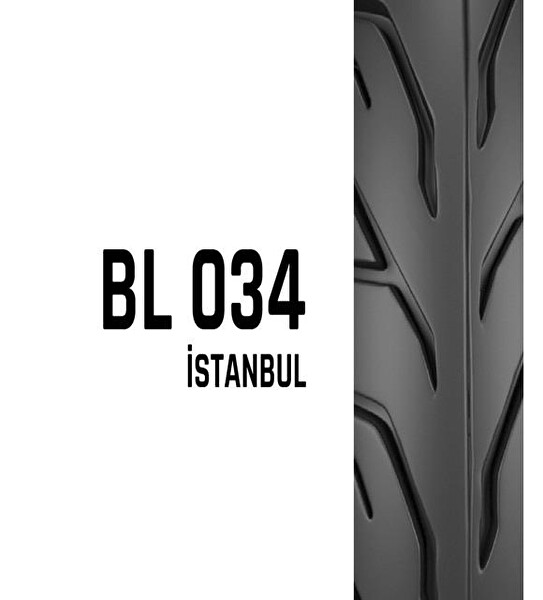 Billas 130/70-12 TL 4PR 56L BL034 Scooter Lastik - Üretim Yılı: 2023