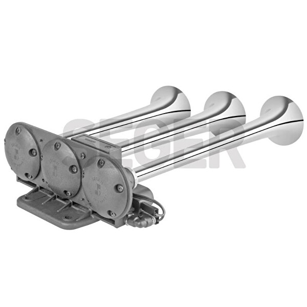 Seger Dali-Dali Havali Korna 12V Krom Borulu