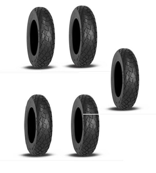 Billas 3.50-10 Tl Dubleks 4PR 51J BL035 Scoote Lastik 5'li Paket - Üretim Yılı: 2024