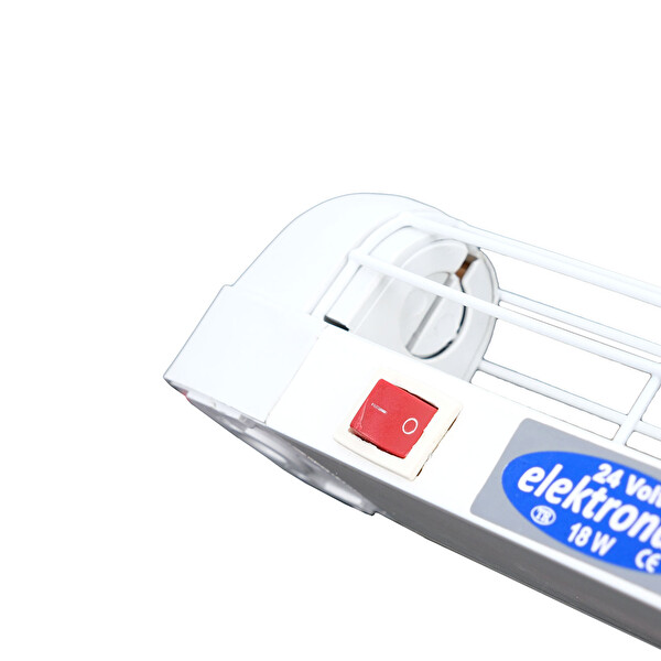 Mega Oto Market 24V 8W Elektronik Balastlı Floresan Aydınlatma Armatürü 65 CM - Floresansız