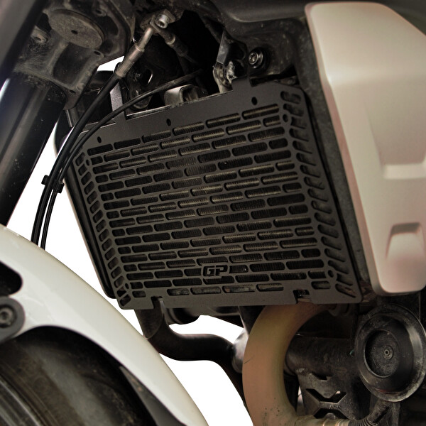 GP Kompozit CF Moto 250 CL-X 2022-2024 Uyumlu Radyatör Koruma Siyah