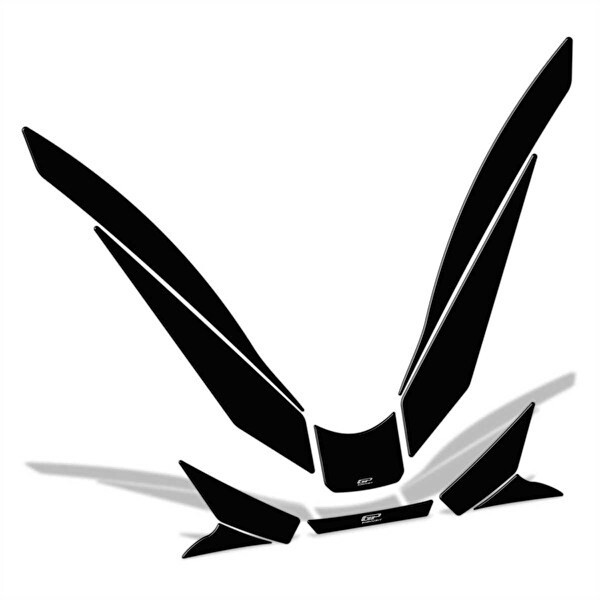 GP Kompozit Honda PCX 125 2021-2024 Uyumlu Ön Grenaj Pad Siyah