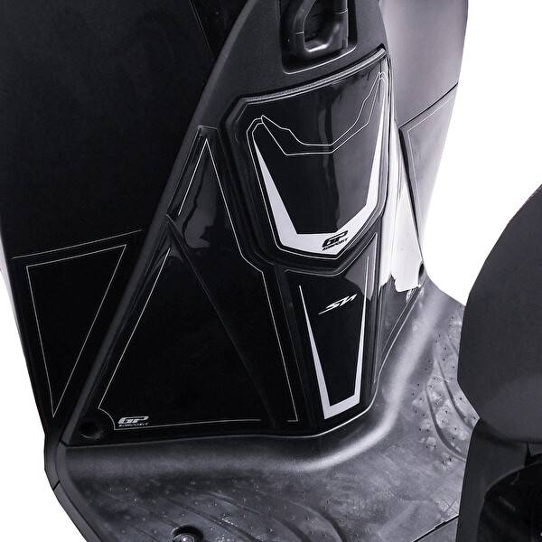 GP Kompozit Honda SH 125 2024-2025 Uyumlu Tank Pad - Siyah