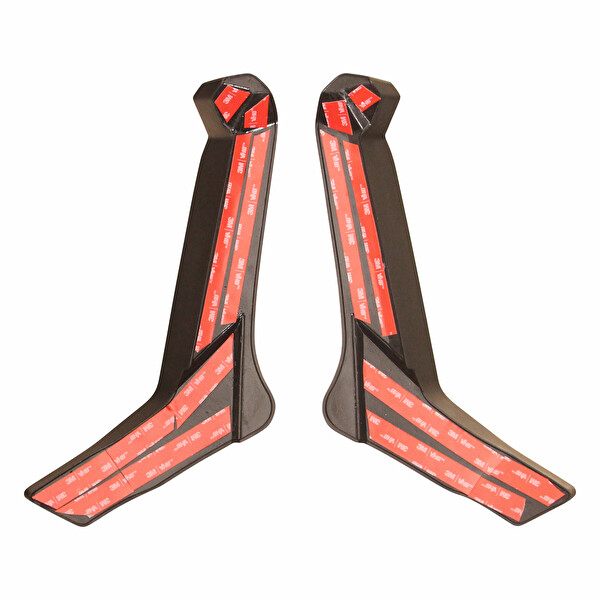 GP Kompozit Honda ADV 350 2023-2025 Uyumlu Alt Bacak Koruma Parçası - Siyah