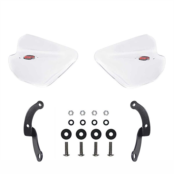 GP Kompozit Honda PCX 125 - 150 2018-2025 Uyumlu Elcik Koruma Şeffaf