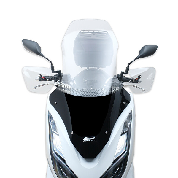 GP Kompozit Honda PCX 125 - 150 2018-2025 Uyumlu Elcik Koruma Şeffaf