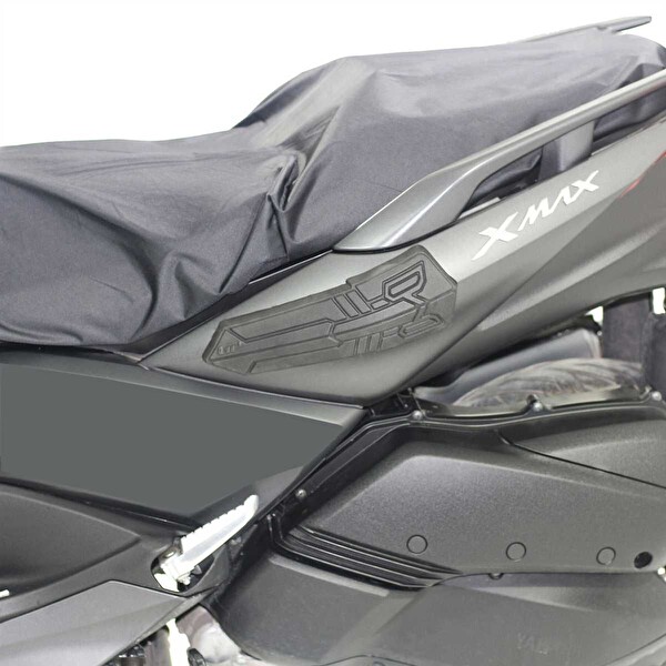 GP Kompozit Yamaha XMAX 2018-2022 Uyumlu Sele Altı Grenaj Koruma Siyah