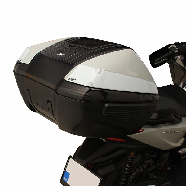 GP Kompozit Honda Forza 250 2018-2025 Uyumlu Çanta Pad Seti Nardo Gri