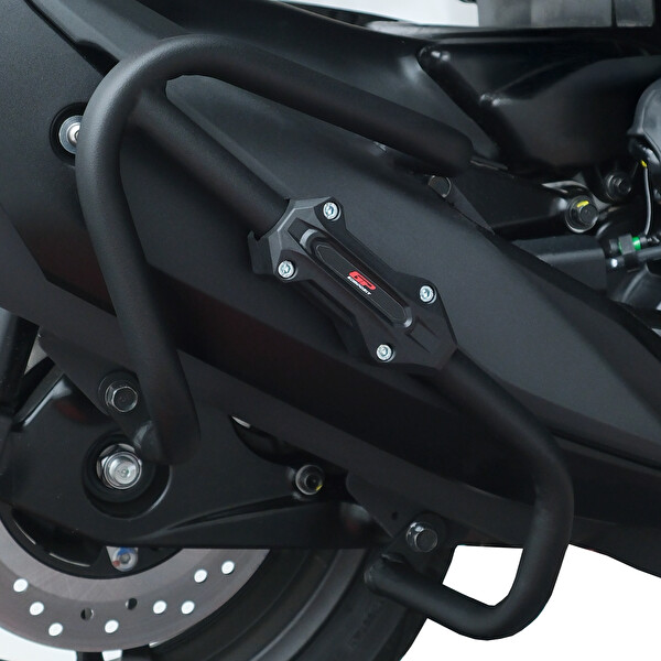 GP Kompozit Honda Forza 250 2025 Uyumlu Egzoz Koruma Demiri Siyah