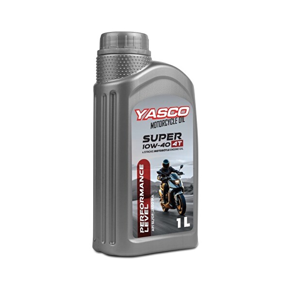 Yasco Super 10W40 4T 1 L Motor Yağı (Üretim Yılı: 2024)