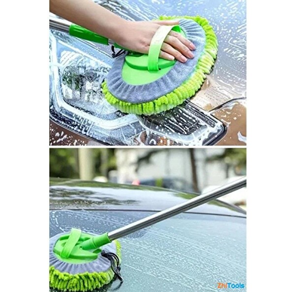 ZHL Tools Yedek Bezli Mikrofiber Araba Yıkama Fırçası