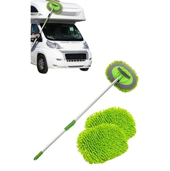 ZHL Tools Yedek Bezli Mikrofiber Araba Yıkama Fırçası