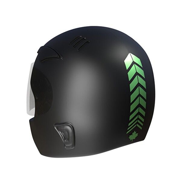 Çınar Extreme Orman Yeşili İç Dış Jant Şeridi Kask ve Çamurluk Moto Rider 4'lü Sticker Seti