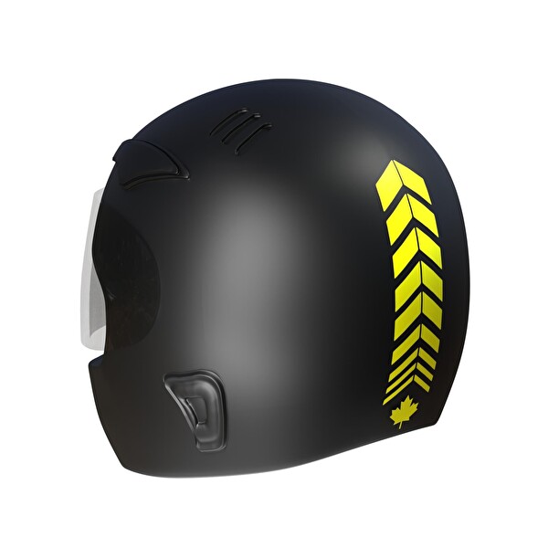 Çınar Extreme Floresan Sarı İç Dış Jant Şeridi Kask ve Çamurluk Moto Rider 4'lü Sticker Seti