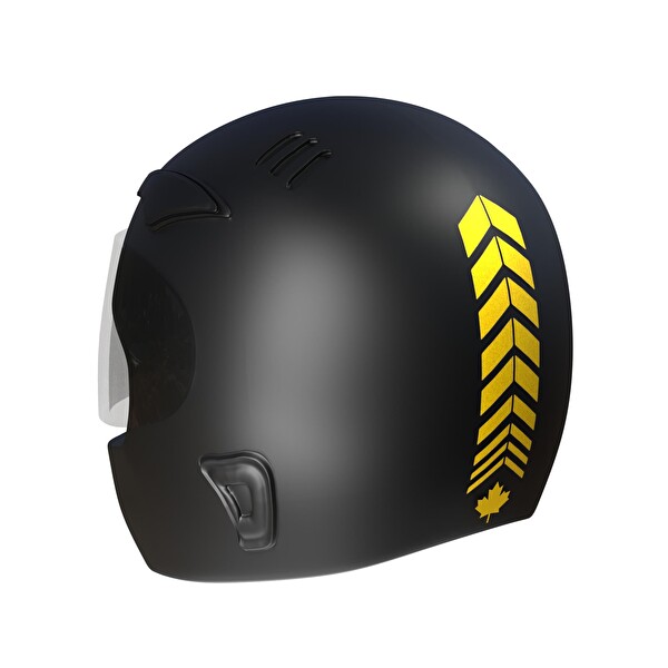 Çınar Extreme Sport Kask-Araba-Ayna Yaldızlı Altın Sticker 2 Adet