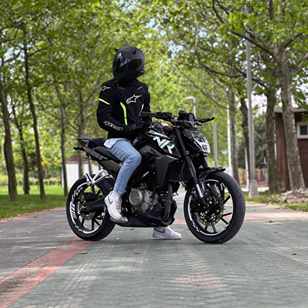 Çınar Extreme Süt Beyaz Moto Gp İç Dış Jant Şeridi Takım Sticker