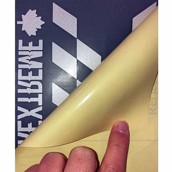 Çınar Extreme Reflektif Kırmızı Damalı Kask Motosiklet Sticker Takımı