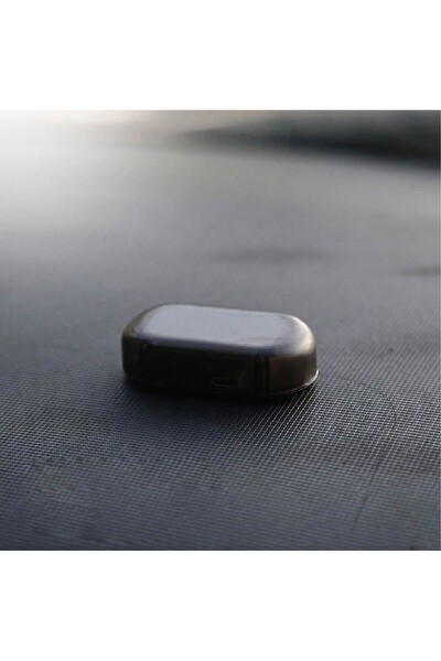 Mega Oto Market Sahte Alarm Güvenlik Yanıp Sönen Güneş Enerjili Şarjlı Led Işık