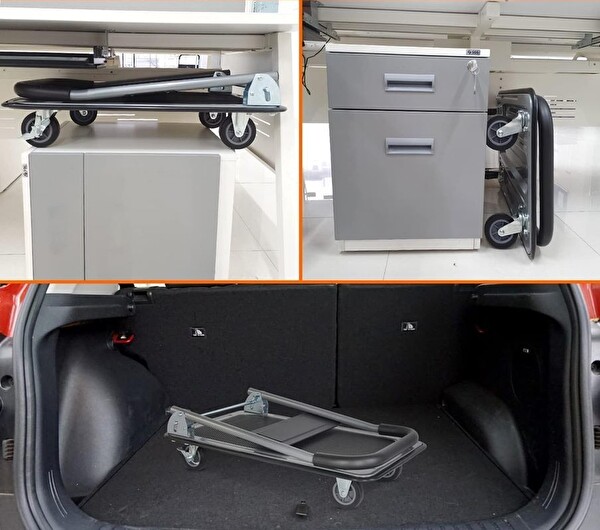 Duffmart PR2330 Pro Katlanır Paket Taşıma Arabası 300 KG