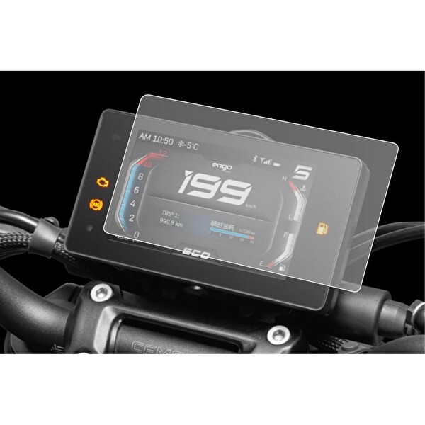 Engo CF Moto Naked 650 NK Mat Ekran Koruyucu Dijital Gösterge