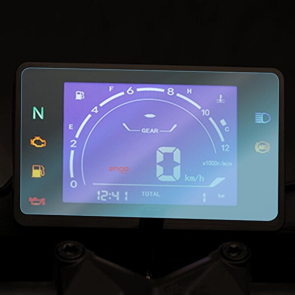 RKS RZ 125 X Dijital Gösterge Nano Adventure Ekran Koruyucu