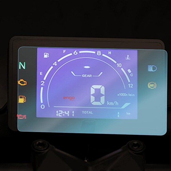 Engo RKS Reale 125X Ekran Koruyucu Parlak Nano Maxi Scooter