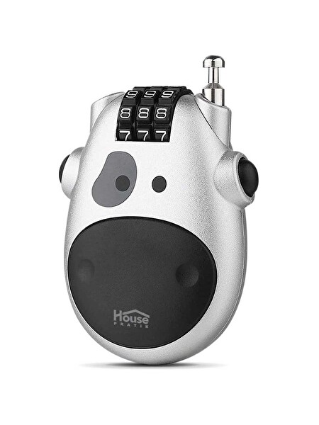 House Pratik HP49 Figürlü Şifreli Kilit - Gri