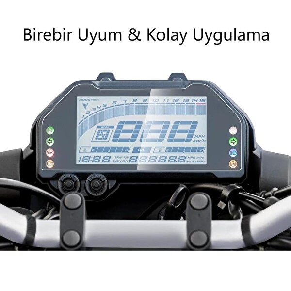 Engo Yamaha MT-03 Ekran Koruyucu Dijital Gösterge Hyper Naked