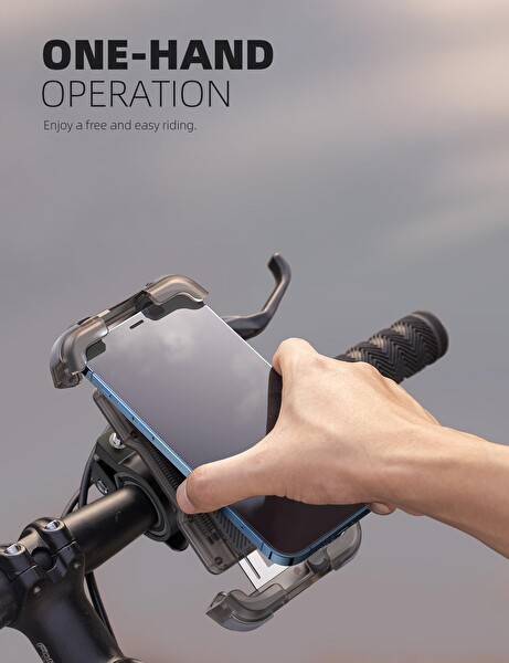 Lamicall Motosiklet ve Bisiklet Telefon Tutucu Ayarlanabilir BP03T