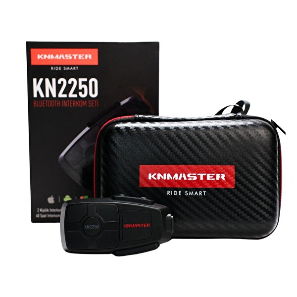 KN2250 Motosiklet Kask Bluetooth Intercom Kulaklık Seti