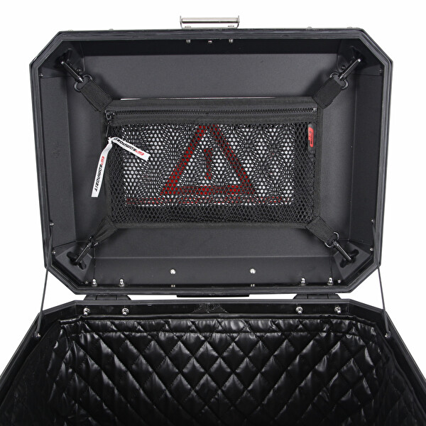 GP Kompozit 57 LT Alüminyum Motosiklet Çanta Uyumlu Çanta İçi File Siyah