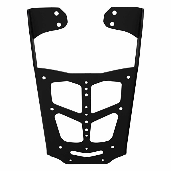 GP Kompozit Bajaj Dominar 250 - 400 2017-2024 Uyumlu Arka Çanta Demiri Siyah