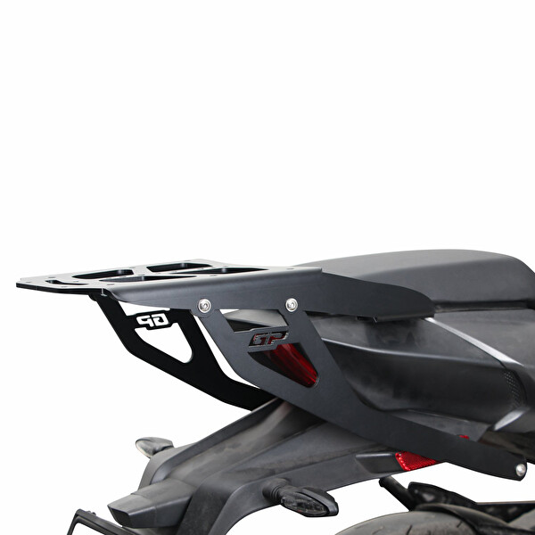 GP Kompozit Bajaj Dominar 250 - 400 2017-2024 Uyumlu Arka Çanta Demiri Siyah