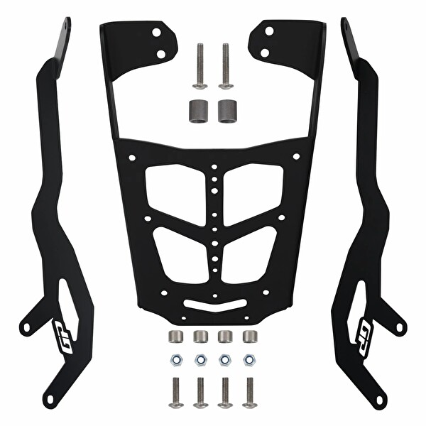 GP Kompozit Bajaj Pulsar NS 125 2023-2024 Uyumlu Arka Çanta Demiri Siyah