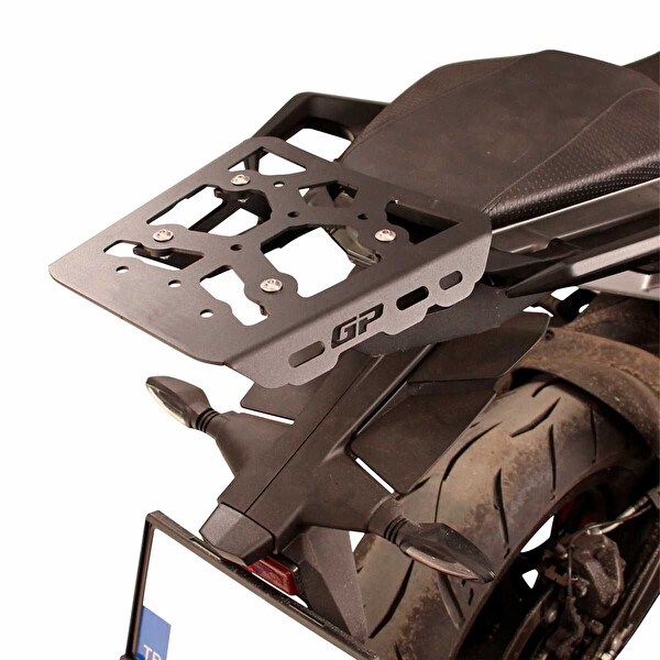 GP Kompozit KTM Duke 250 - 390 2024 Uyumlu Arka Çanta Demiri Siyah