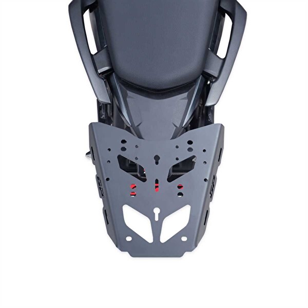 GP Kompozit Honda NX 500 2025 Uyumlu Arka Çanta Demiri Siyah