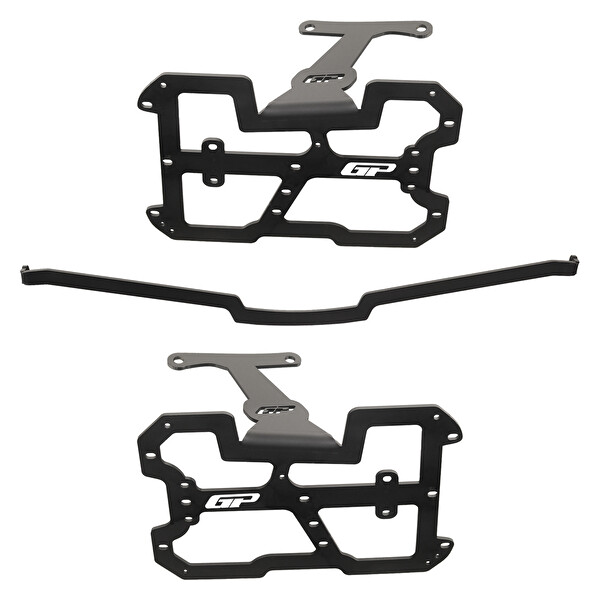 GP Kompozit Honda Forza 250 2021-2025 Uyumlu Yan Çanta Demiri Siyah