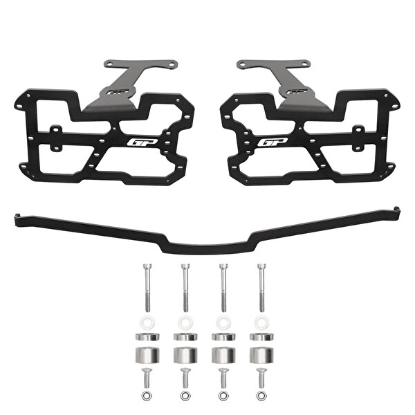 GP Kompozit Honda Forza 250 2021-2025 Uyumlu Yan Çanta Demiri Siyah