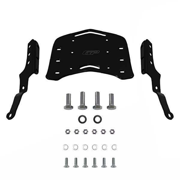 GP Kompozit Honda Forza 250 2023-2025 Uyumlu Arka Çanta Demiri Siyah