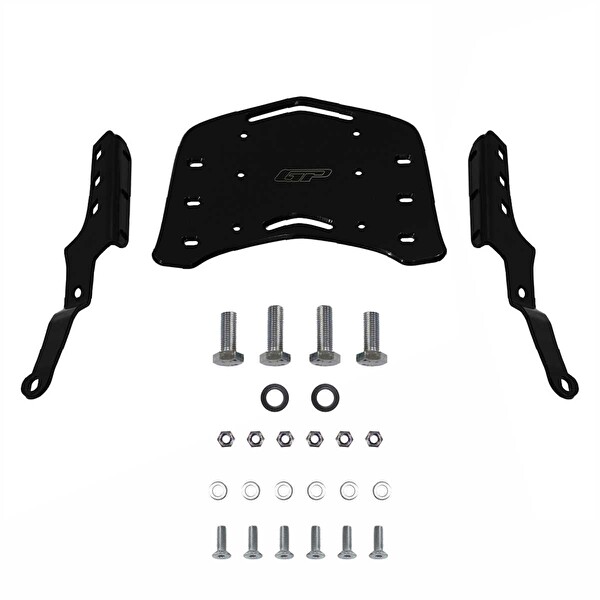 GP Kompozit Honda Forza 250 2023-2025 Uyumlu Arka Çanta Demiri Siyah