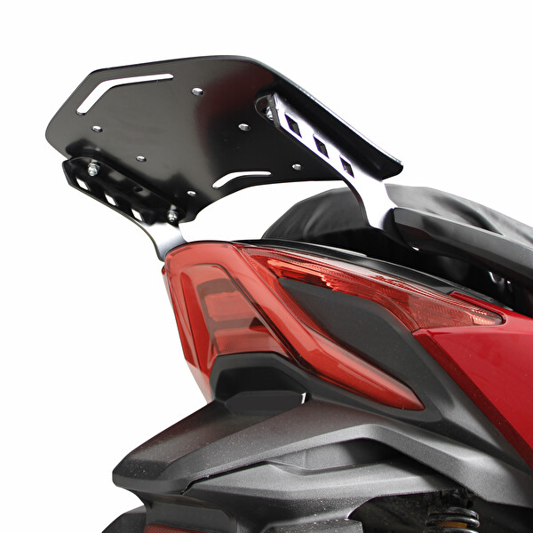 GP Kompozit Honda Forza 250 2023-2025 Uyumlu Arka Çanta Demiri Siyah