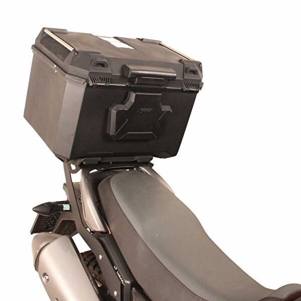 GP Kompozit Universal 45 LT Plastik Motosiklet Çantası Siyah
