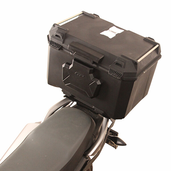 GP Kompozit Universal 45 LT Plastik Motosiklet Çantası Siyah