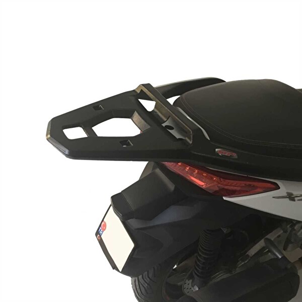 GP Kompozit Yamaha XMAX 250 - 400 2014-2017 Uyumlu Arka Çanta Demiri Siyah