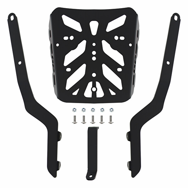 GP Kompozit Honda CL 250 2023-2024 Uyumlu Arka Çanta Demiri Siyah